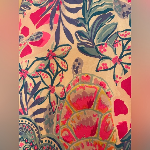 Lilly Pulitzer Katia Shorts Resort White Rain Forest Retreat SS-1488 - Picture 8 of 8